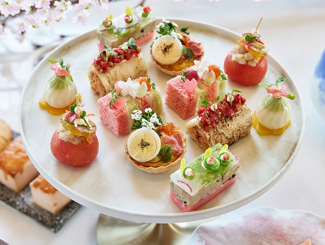桜アフタヌーンティー